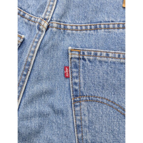 Vintage Levis 550 Relaxed Fit Jeans Mens 40X30 Light Wash Dad 90s Y2K Denim Blue - Picture 8 of 15